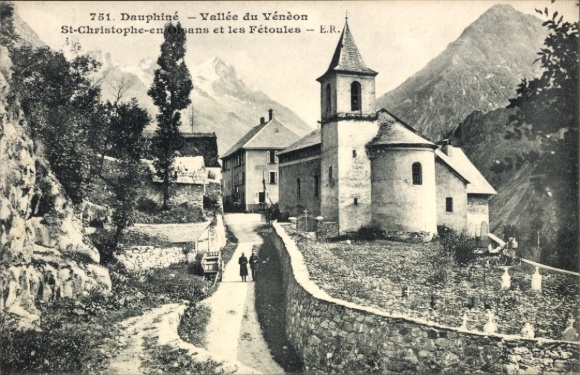 Ak Dauphiné Isère, Vallée du Vénèon, St. Christophe, les Fétoules