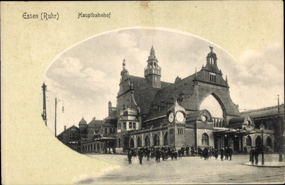 Ak Essen im Ruhrgebiet, Hauptbahnhof