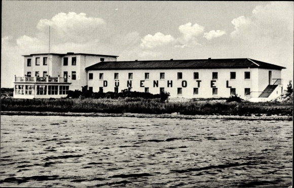 Postcard Baltic resort Heiligenhafen, dune hotel, holiday home youth social work Hanover