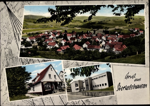 PC Sterkelshausen Alheim in Hessen, general view, shop, building