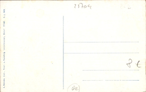 Postcard Meldorf in Holstein, Dithmarschen farmhouse