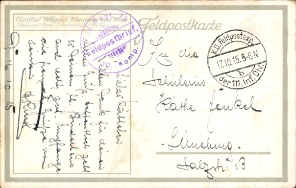 Artist Postcard Bechstein, Hannover, Extrablatt, Newspaper Seller, Advertising Günther Wagner