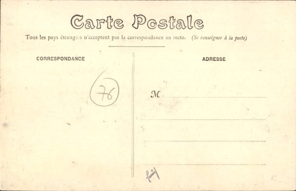 Postcard Berneval sur Mer Seine Maritime, Chaumiere