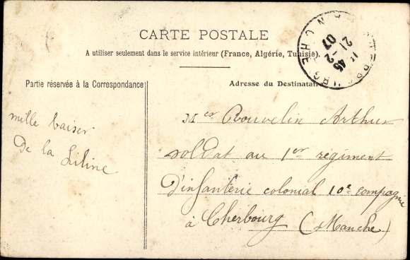 Postcard Toul Lothringen Meurthe et Moselle, Entrance to the Barracks of the 156th Infantry Regiment