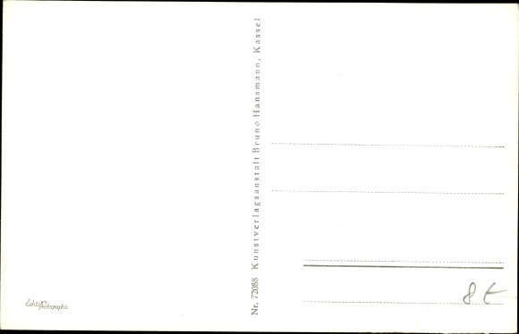 Postcard Arado multipurpose trainer aircraft Ar 66, D IVNE