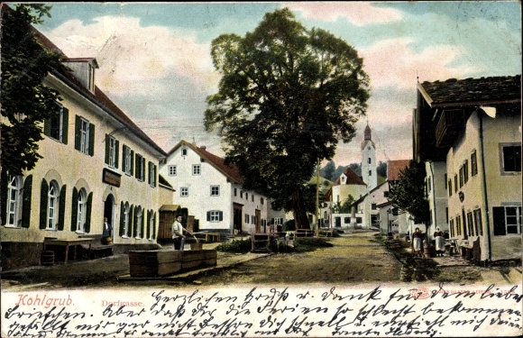 PC Bad Kohlgrub in Upper Bavaria, Dorfgasse