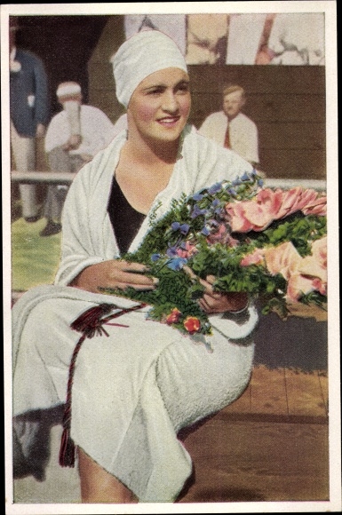 Collection picture Olympia 1932, Claire Dennis, swimmer