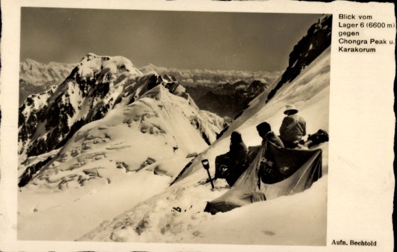 KP Himalaya Pakistan, obóz 6 podczas wspinaczki na Nanga Parbat, szczyt Congra, Karakorum, fotograf. Zakończyć