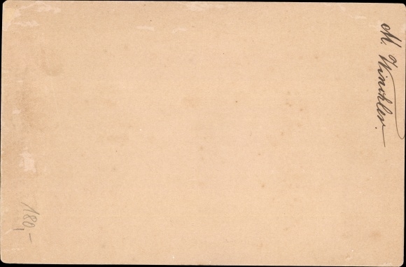 Cabinet photo Tsingtau China, German soldier M. Winkler in uniform, portrait