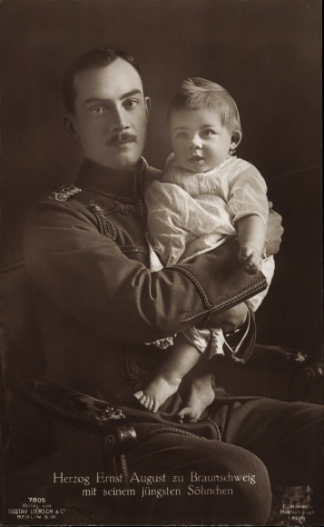 Ak Herzog Ernst August von Braunschweig, Sohn, Liersch 7805