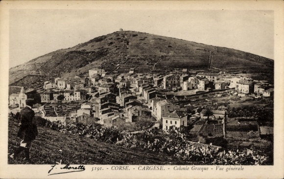 KP Cargèse Corse du Sud, widok ogólny