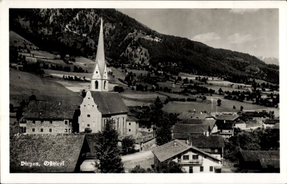 Ak Virgen in Tirol, Panorama