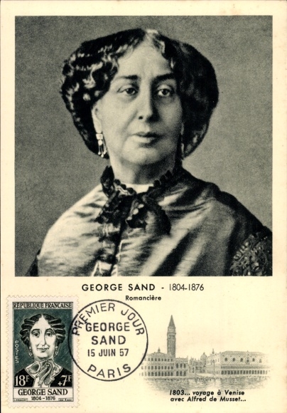 Maksymalna pisarka KP George Sand, portret