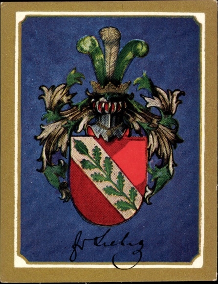 Collection picture Glorious German coats of arms Photo 229 Justus Freiherr von Liebig, chemist