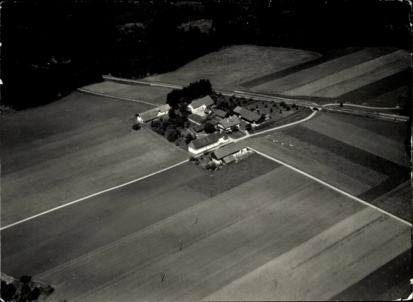 Photo Weichselbaum Weßling in Upper Bavaria, aerial photograph