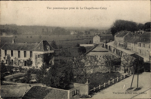 KP La Chapelle sur Crecy Seine et Marne, nagroda panoramiczna Vue de La Chapelle-sur-Crecy