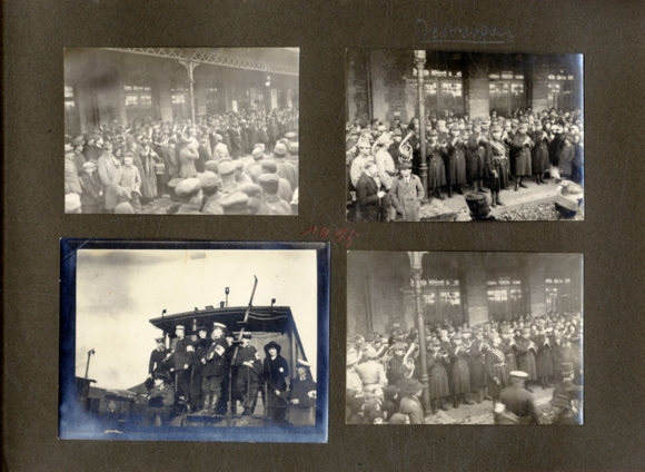 Berlin Military World War 1914/15 kk Eastern Front Red Cross Photo Album. 46 original photos
