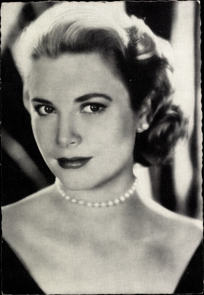 Postcard Actress Grace Kelly, Portrait, Princess Grace of Monaco