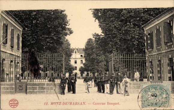 CPA Mont de Marsan Landes, Caserne Bosquet