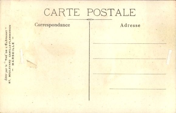 Artist Postcard Trohon, Advertising, The de l'Elephant