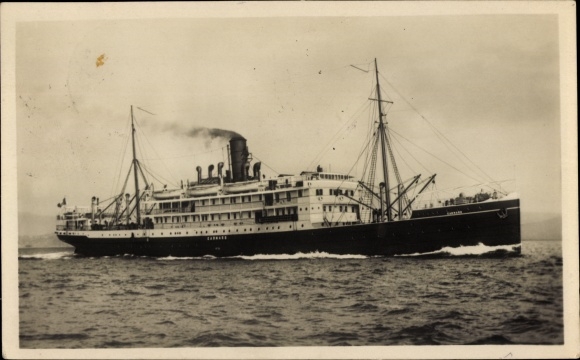Ak Dampfer Carnaro, Lloyd Triestino