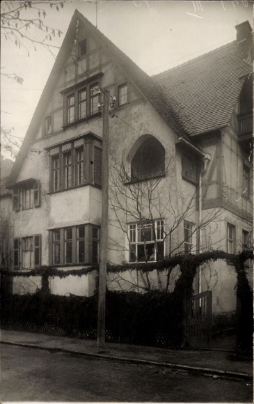 Foto Ak Jena in Thüringen, Villa, Wohnhaus, 24. März 1926