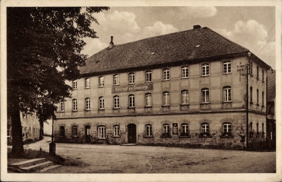 Ak Gaußig in Oberlausitz, herberg