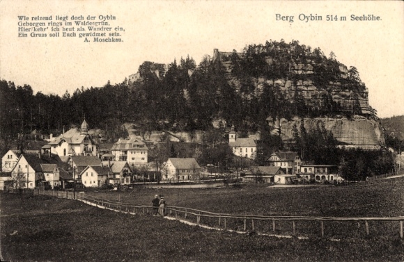 Ak Oybin in der Oberlausitz, Berg Oybin