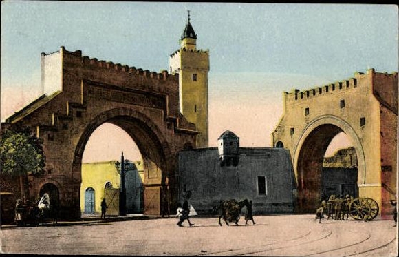 10 alte Ak Tunis in Tunesien, verschiedene Ansichten