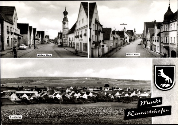 PC Markt Rennertshofen Swabia, middle and lower market, settlement