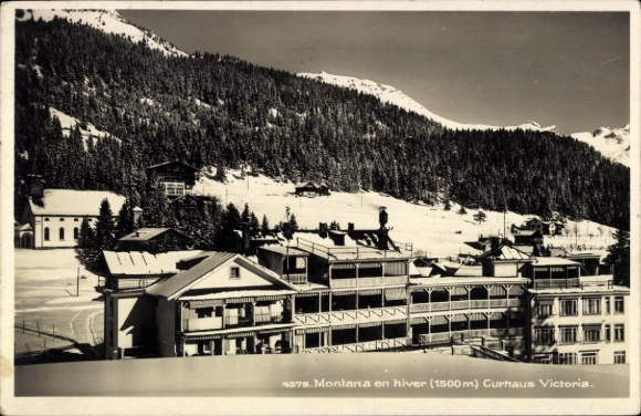 KP Montana Canton Valais, śnieg, góry, Curhaus Victoria, od 1500 m