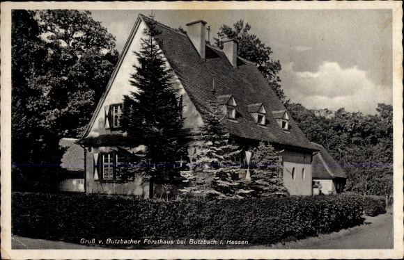 PC Butzbach im Taunus Hesse, Butzbacher forest house