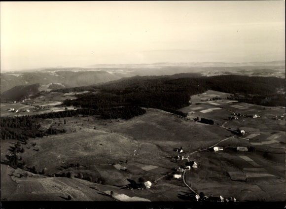 Postcard Waldshut Tiengen am Hochrhein, aerial photograph