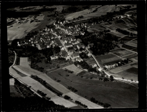 Photo Gechingen in the Black Forest, aerial photograph