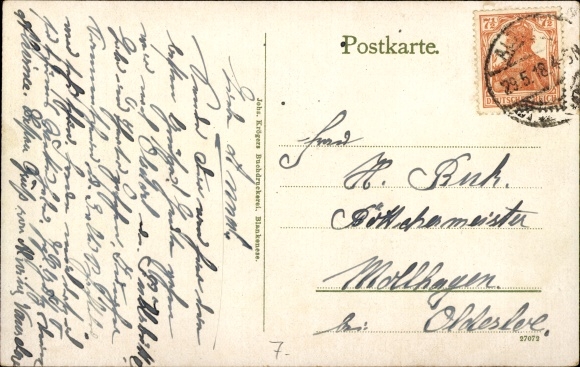Postcard Hamburg Altona Othmarschen, Elbchaussee, Groths Gesellschaftshaus