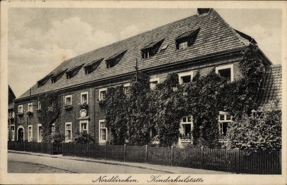 Postcard Nordkirchen in Westphalia, Children's Sanatorium