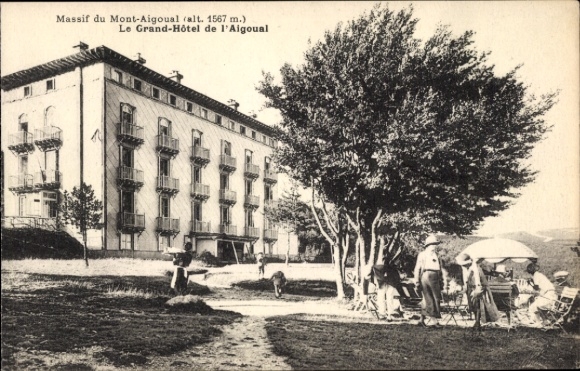 Postcard Gard, Le Grand-Hôtel de l'Aigoual