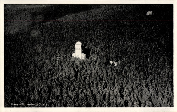 Ak Sieber Herzberg am Harz, Hans-Kühnenburg, luchtfoto