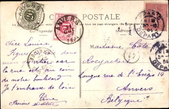 CPA Parijs XIV., Rue de la Gaîté