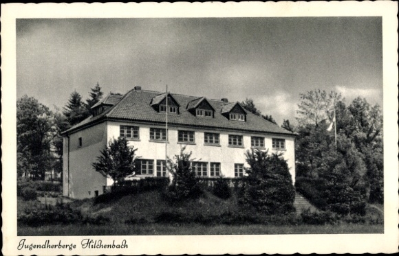 Postcard Hilchenbach North Rhine Westphalia, Youth Hostel, Am Galgenberg 9