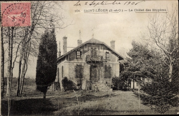 Postcard Saint Léger en Yvelines, Chalet des Bruyeres