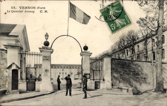 Ansichtkaart Vernon Eure, Le Quartier Avenay