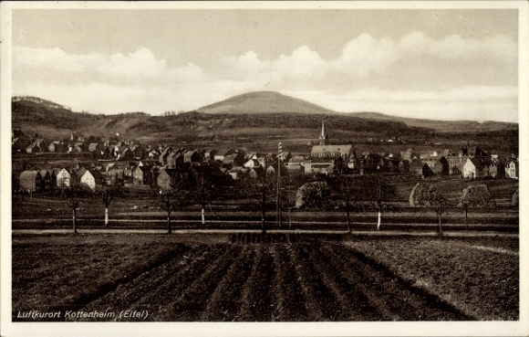 Ansichtkaart Kottenheim in de Eifel, algemeen beeld