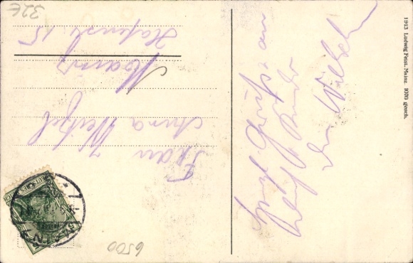 Picture PC Mainz am Rhein, 27th German Viticulture Congress, 1913