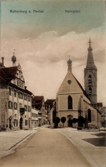 KP Rottenburg am Neckar, rynek