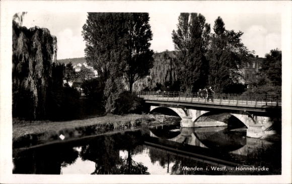 Ansichtkaart Menden in Sauerland, Hönnebrücke