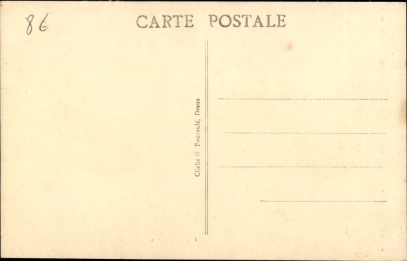 Ak Lorrez Seine et Marne, Le Chateau