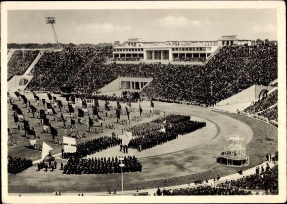 Ak Leipzig in Sachsen, Stadion der 100.000