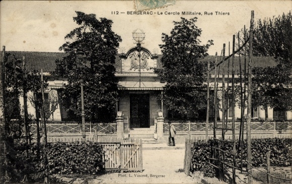 PC Bergerac Dordogne, Le Cercle Militaire, Rue Thiers