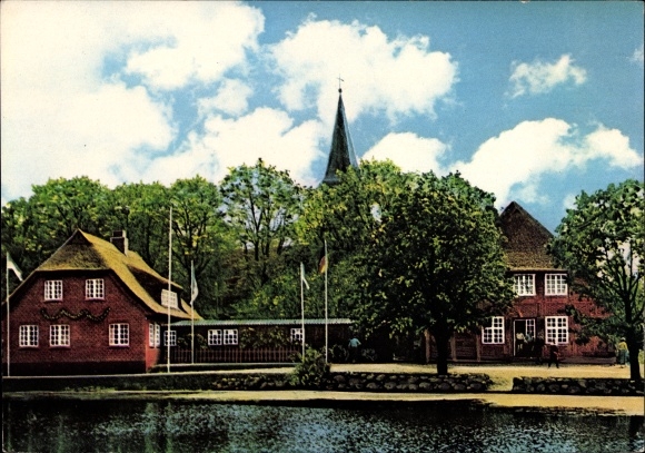 Postcard Schönwalde am Bungsberg in Ostholstein, youth hostel